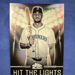 2025 Topps Chrome Black Hit The Lights Julio Rodríguez SP HTL-25 Mariners