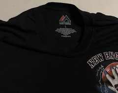 NEW New England Patriots Majestic NFL Cartoon Football T-Shirt LARGE Brady Bowl