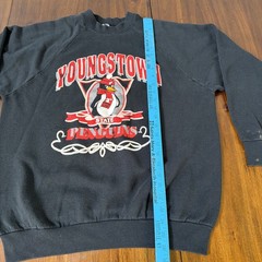 Youngstown State Penguins Fruit Of The Loom NCAA Sweatshirt Size XL USA Vintage