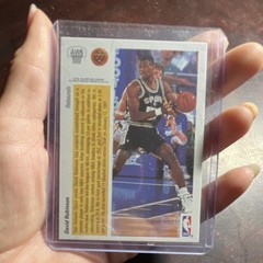 Upper Deck David Robinson Award Winners Insert Hologram Card AW6 Spurs NBA