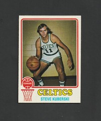 High-Grade 1973 Topps Steve Kuberski #2 ~ Boston Celtics ~ NICE Card