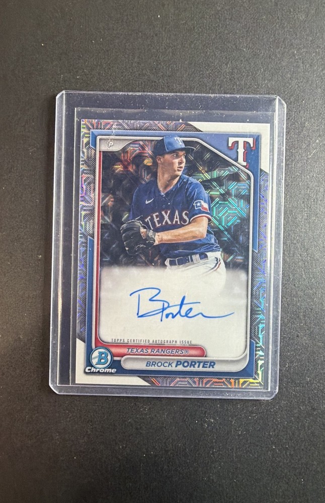 2024 Bowman Chrome Mojo Brock Porter Auto
