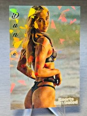 🔥OLIVIA « LIVVY » DUNNE 2025 Smoking Hot White Cracked Ice Black Bikini Card🔥