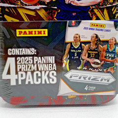 Caitlin Clark 2025 WNBA Panini Prizm Collectible Tin NEW SEALED 16 Cards 🔥