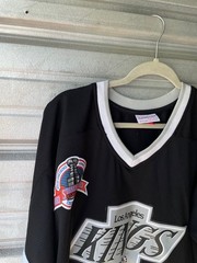 Los Angeles Kings Rob Blake Mitchell & Ness 1992/93 Blue Line Jersey Men&rsquo;s Sz XL