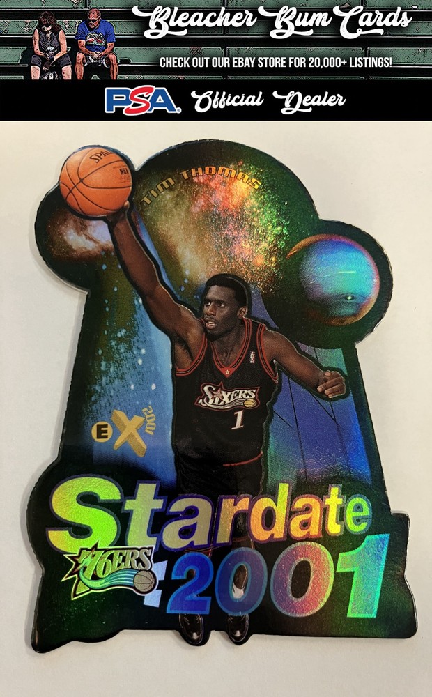 1997-98 E-X2001 12 SD Tim Thomas X2001 – Star Date 2001