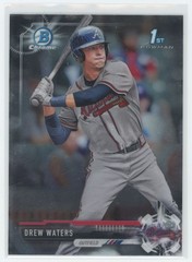 2017 Bowman Draft Chrome Drew Waters #BDC-90 ST1