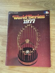1977 World Series Official Program NY Yankees v LA Dodgers MLB Vintage