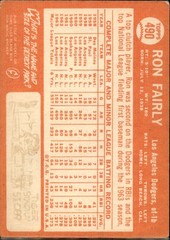 1964 Topps #490 Ron Fairly