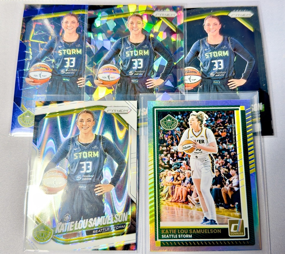 2025 Panini Prizm & Donruss Katie Lou Samuelson Lot