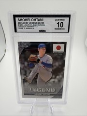 Shohei Ohtani Leaf Legend Exclusive Flag Edition. LA Dodgers