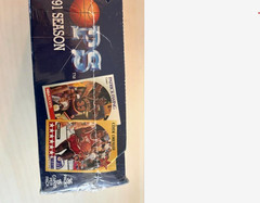 1990-91 Season NBA Hoops Basketball Sealed Box 36 Packs Larry Bird On Cover