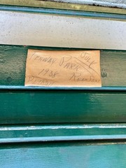RARE! Vintage 1938 Fenway Park Boston Red Sox Temporary Folding Stadium Chair