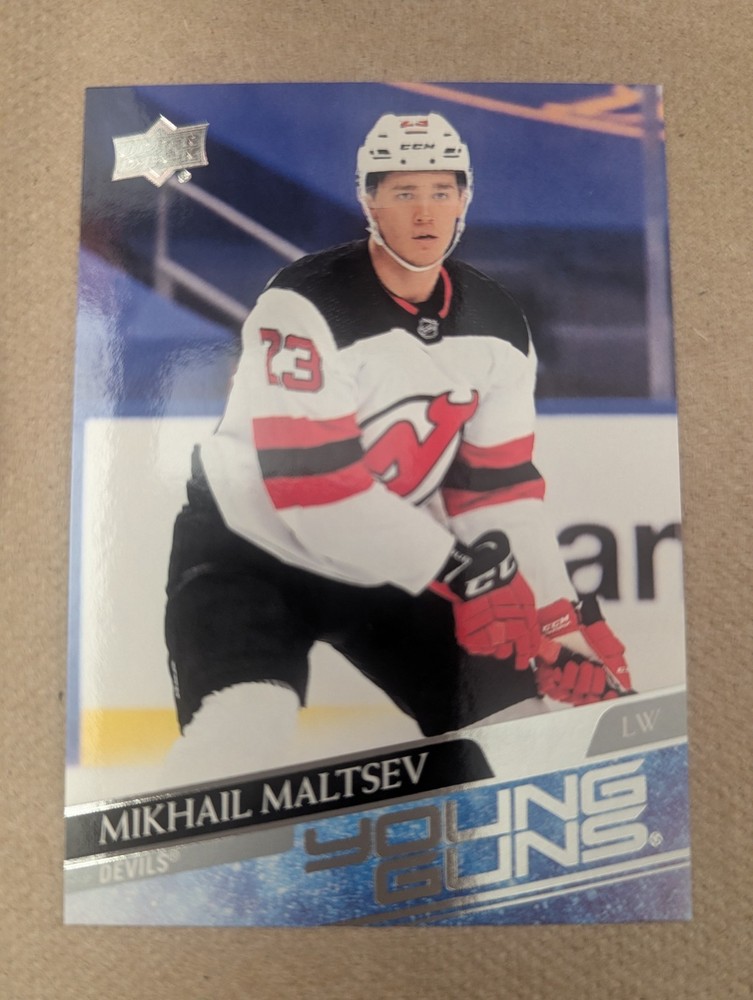 2020-21 NHL Upper Deck Extended Series Young Guns Mikhail Maltsev #723 (RC) A4