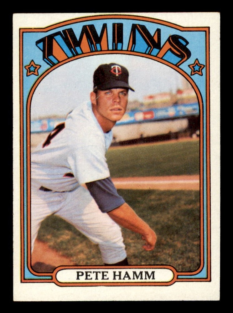 1972 Topps Baseball #501 Pete Hamm EX/MT *d6