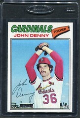 1977 Topps John Denny #541 Cardinals EX