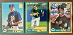 2001 Topps Traded Baseball Cards + CHROME + GOLD: U Pick! 25 Cent Shipping!