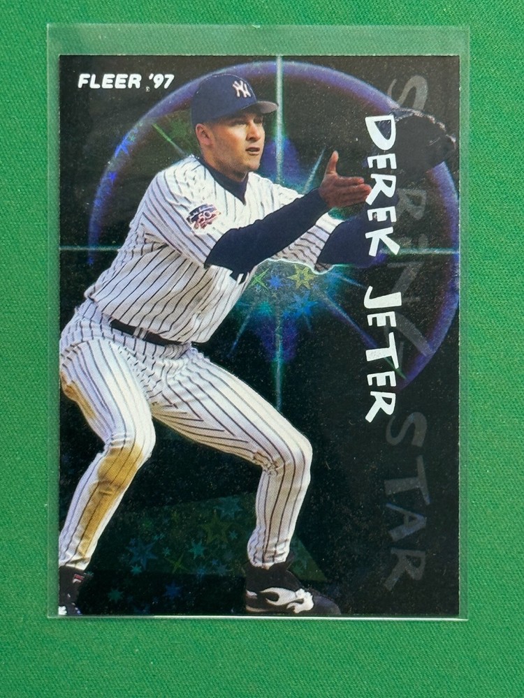 1997 Fleer Baseball Soaring Stars #5 Derek Jeter