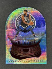 2020-21 Panini Crown Royale – Sno Globe Karl-Anthony Towns #25 Red