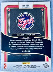 2025 WNBA Panini Select Blue Shimmer 🔵 KELSEY MITCHELL #16 SSP 4/7 RARE 🔥 NEW