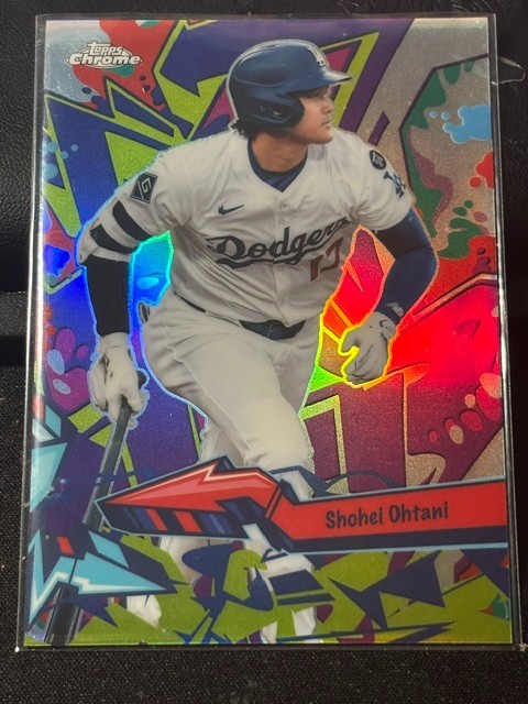 Shohei Ohtani 2026 Topps Chrome #WST-1 Los Angeles Dodgers Wild Style SP