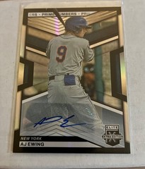AJ Ewing 2023 Panini Elite Extra edition Auograph 125/200 Mets