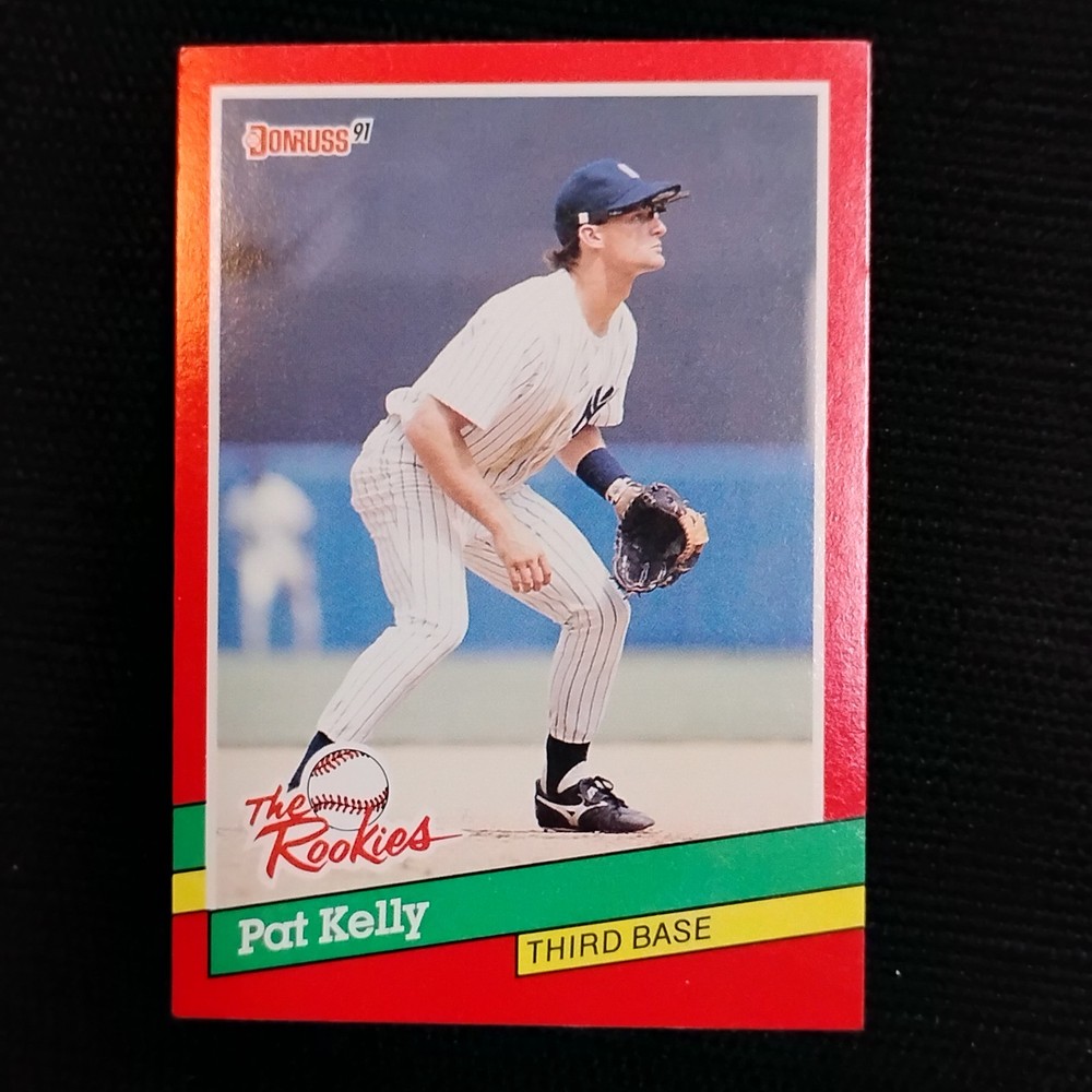 1991 Leaf Donruss The Rookies Pat Kelly Yankees