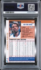 1998 TOPPS CHROME REFRACTOR #142 CHARLES OAKLEY PSA 9