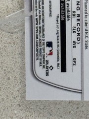 2025 Bowman Draft Aidan West 1st Auto Los Angeles Dodgers CPA-AWE