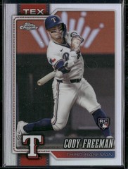 2026 Topps Chrome #255 Cody Freeman Refractors