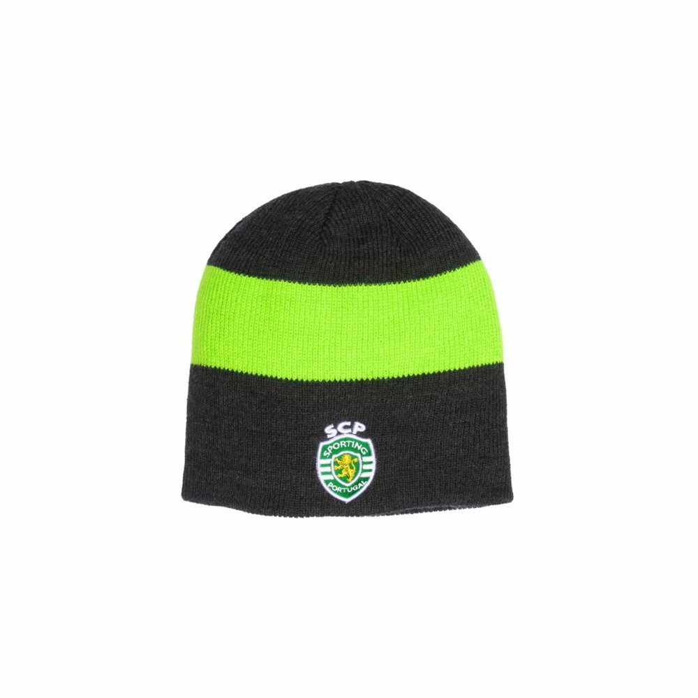Sporting CP Knitted Beanie Fi Collection Officially Licensed Embrodiered Crest