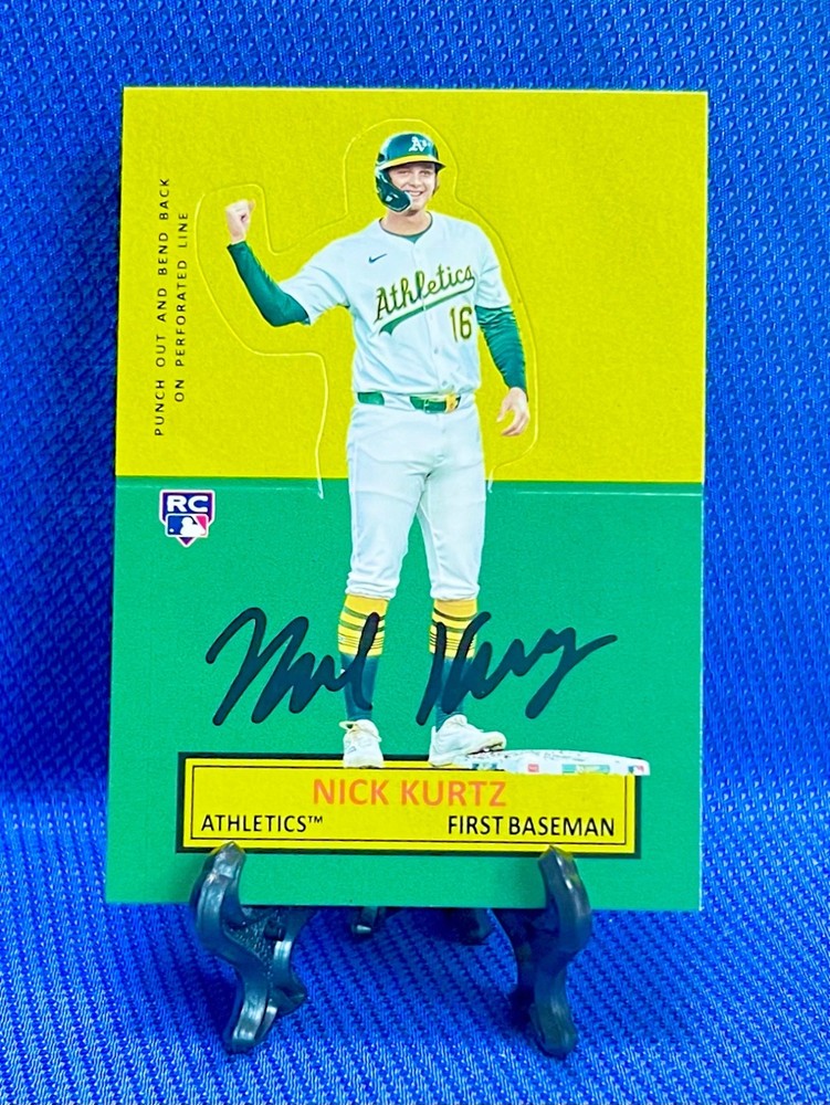 NICK KURTZ Topps 2025 Archives 1964 Stand-Ups RC #64SU-25 Rookie ATHLETICS