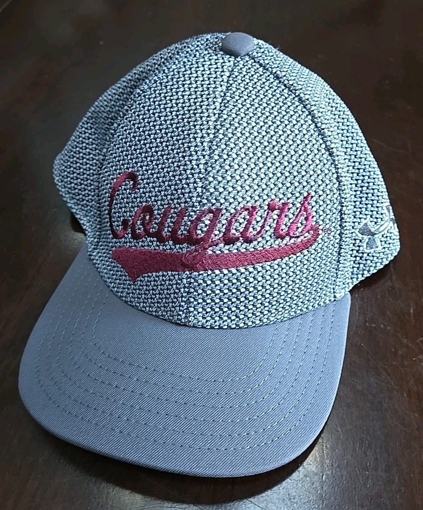 Washington State Cougars Under Armour Youth Kids Snapback Hat Cap Gray Grey