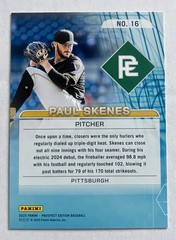 2025 Panini Prospect Edition Paul Skenes 20-80 Scale Green – Pirates ⚾️