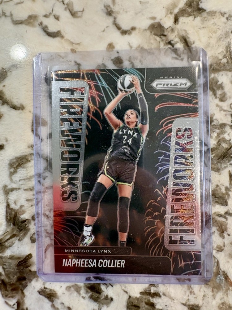 2025 Panini WNBA Prizm Napheesa Collier Fireworks No. 7