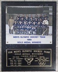 1960, 1980, 2026 US MENS HOCKEY TEAM OLYMPIC CHAMPIONS 12X15 PLAQUE Jack Hughes