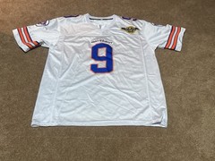 Waterboy Bobby Boucher #9 Bourbon Bowl Football Jersey Adam Sandler XL