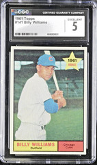 HOF RC 1961 Topps Billy Williams (CGC 5)