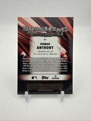 Topps 2026 Finest Roman Anthony RC Smashing Through S-1 Boston Red Sox