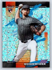 2026 Topps Finest NOLAN MCLEAN Mini Diamond UNCOMMON #115 RC New York Mets