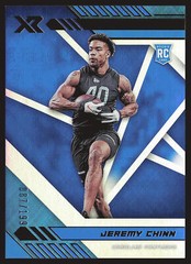 2020 Panini XR #171 Jeremy Chinn Blue #/199 SN,RC