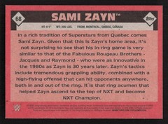2016 Topps WWE Heritage RC Sami Zayn #68