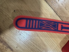 Atlanta Braves #1 Foam Tomahawk Vintage Team Souvenir Fan Merchandise NM