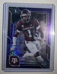 2025 Bowman Chrome U Prospects Purple Shimmer Refractor (#165) MARIO CRAVER /75