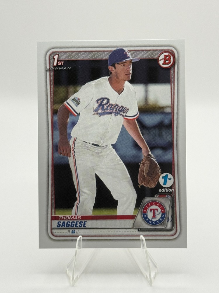 2020 Bowman Draft 1st Edition – Thomas Saggese #BD-167 (RC)