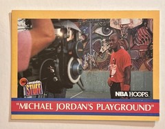 1990-91 NBA Hoops – Inside Stuff Michael Jordan #382