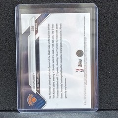 2025-26 Topps Now OG ANUNOBY NBA Finals #336 Knicks Game Winning Tip In
