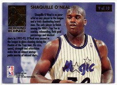 1993-94 Ultra #9 Shaquille O&rsquo;Neal Rebound Kings
