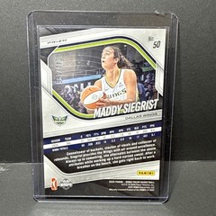 Panini Prizm Maddy Siegrist Purple Pandora Prizm /199 Dallas Wings #50 WNBA 2025