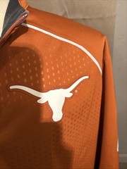 Nike Texas Longhorns University Of Texas Quarter Zip Pullover Size XL